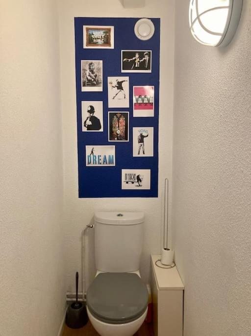 Charmant Appartement Pop - Arty Thonon-les-Bains Ngoại thất bức ảnh